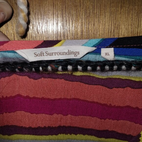 Soft Surroundings Multicolor Blouse - Picture 3 of 3